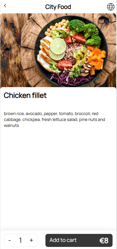 Mulle — product detail page with add to cart